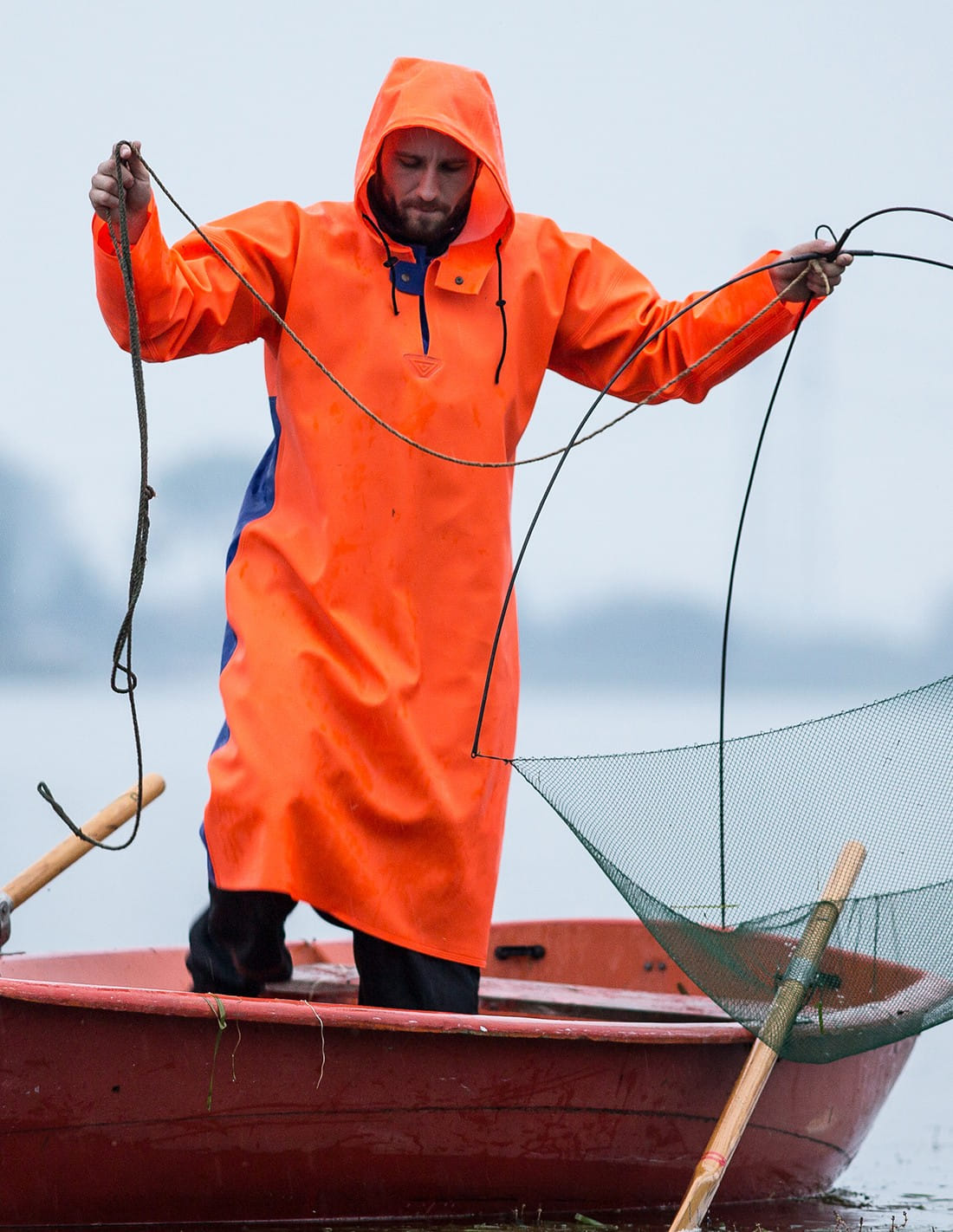 Long Storm Jacket (High Visibility) - PROS