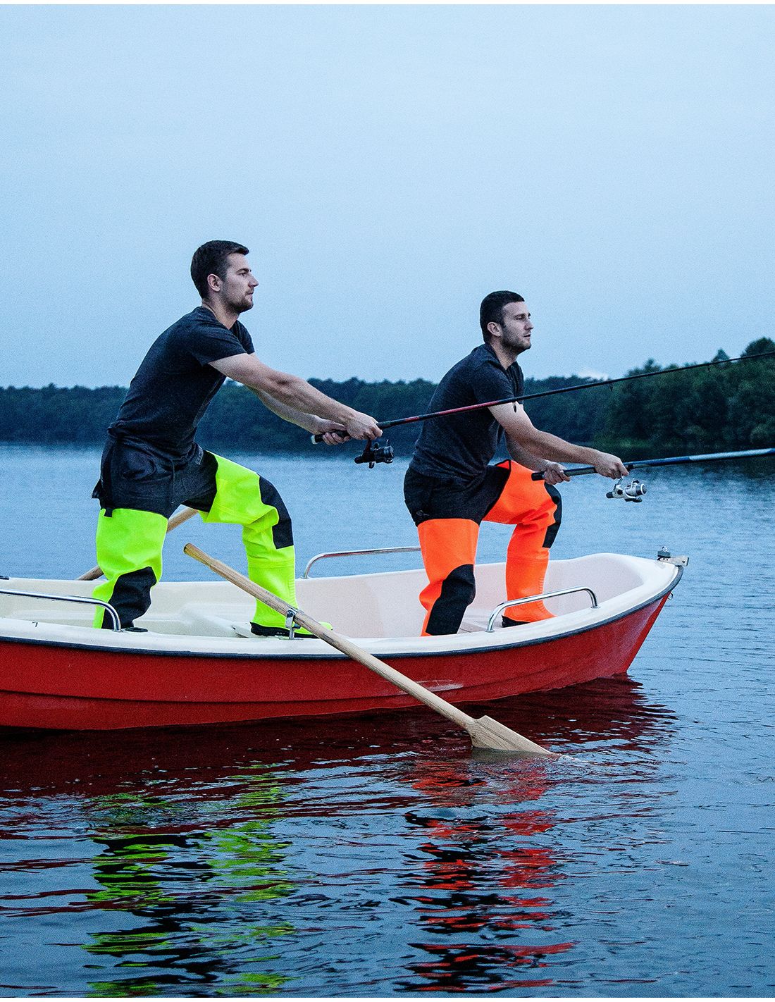 Thigh Wader MAX Fluorescent Hi-Vis - PROS