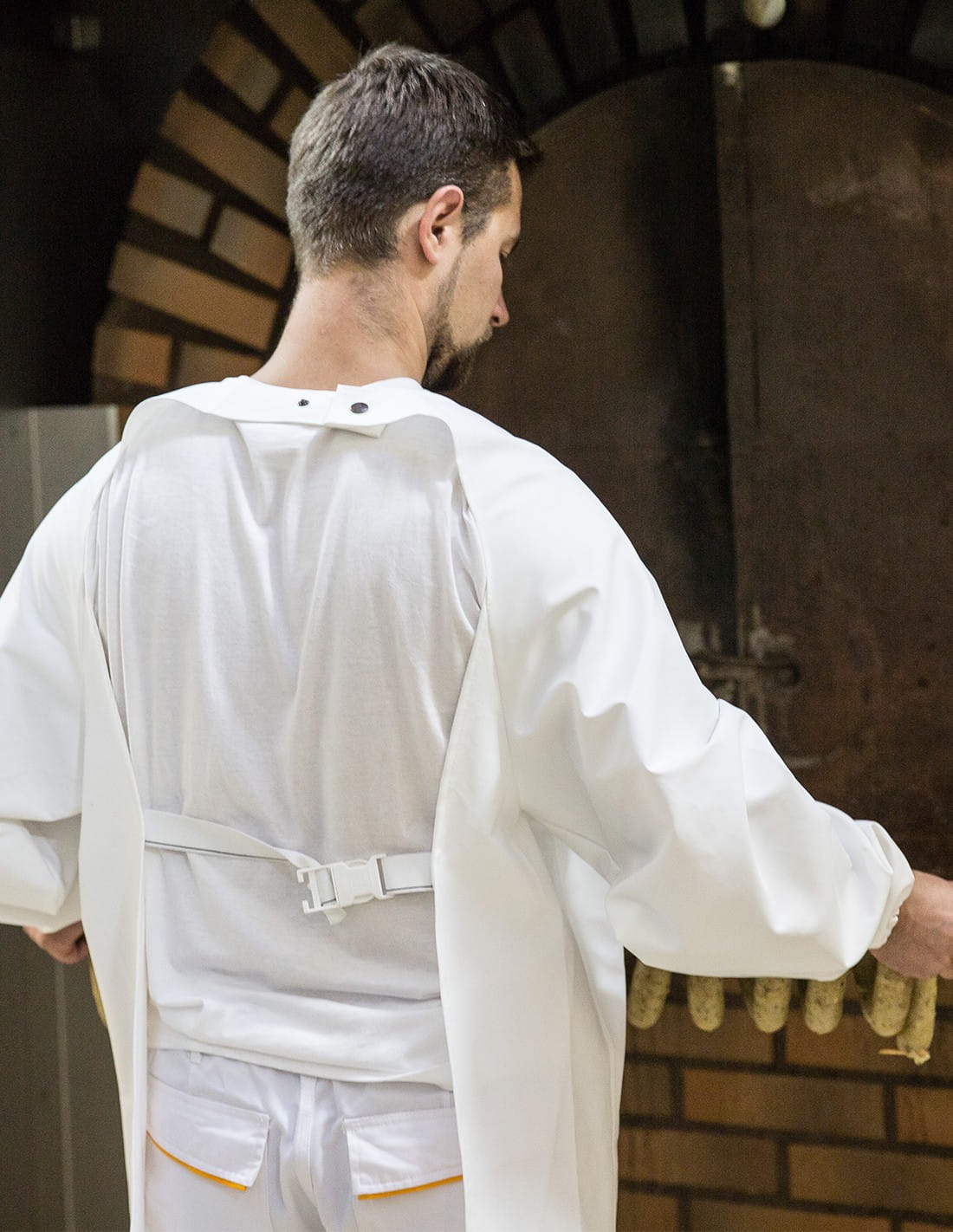 Long Sleeve Kitchen Apron - PROS