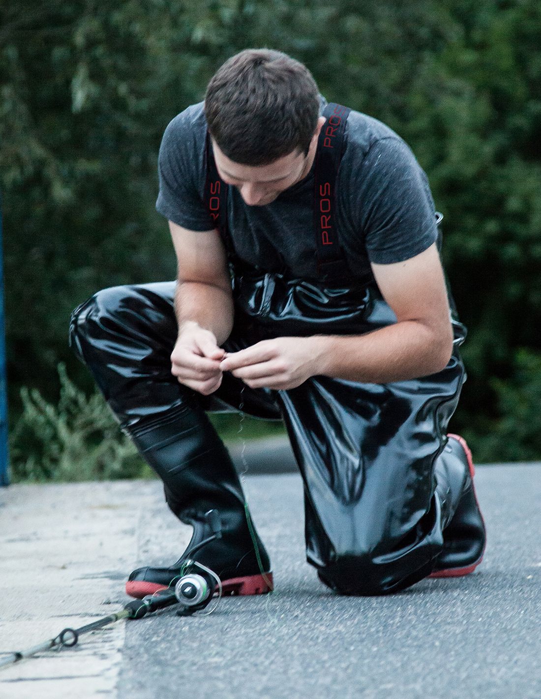 Chest Waders STRONG - Black - PROS