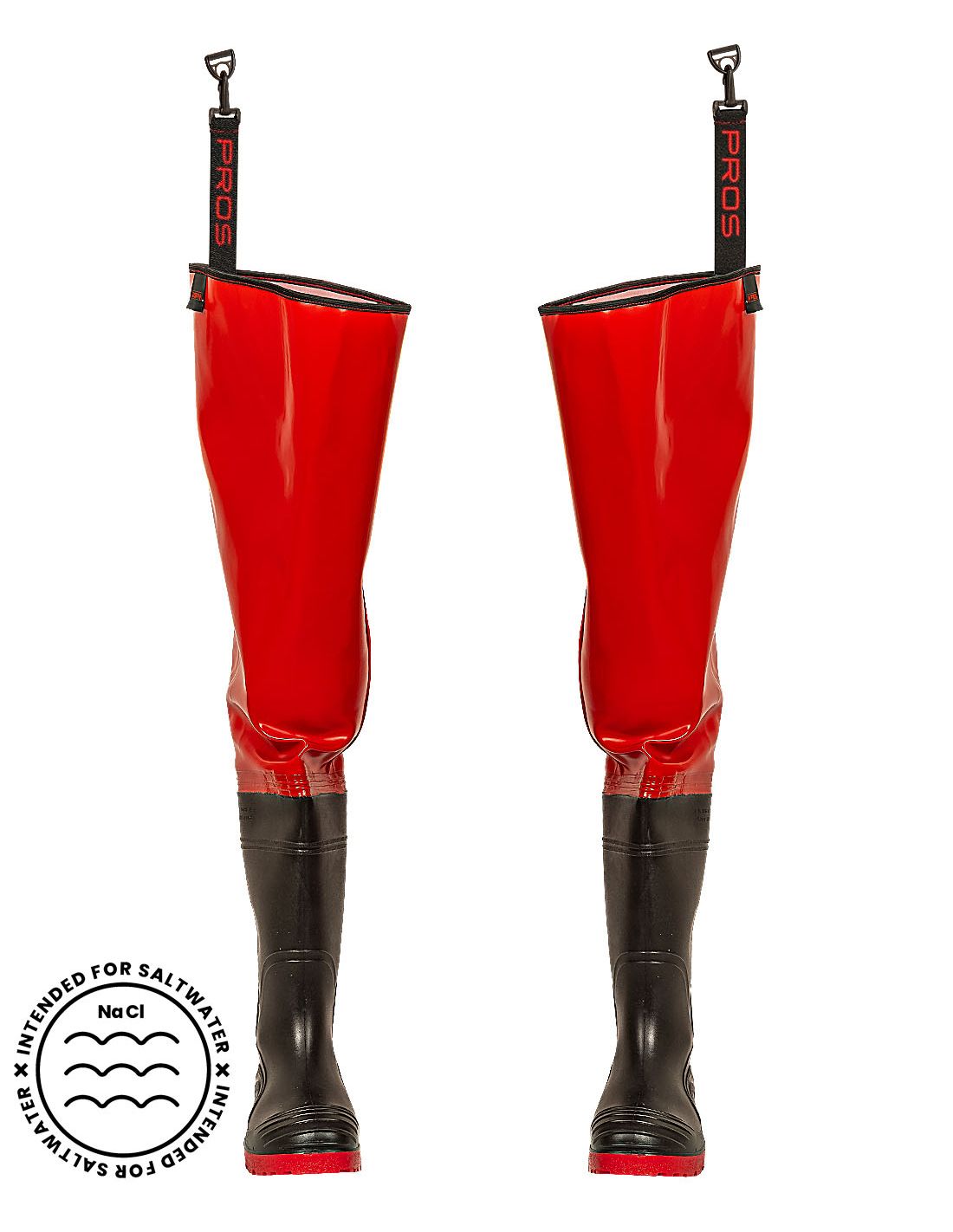 Thigh Waders STRONG - Red - PROS